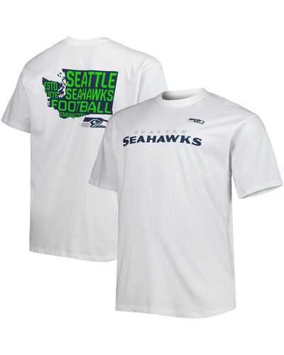 Men's Fanatics Branded White Los Angeles Rams Super Bowl LVI Champions Big & Tall Ring T-Shirt