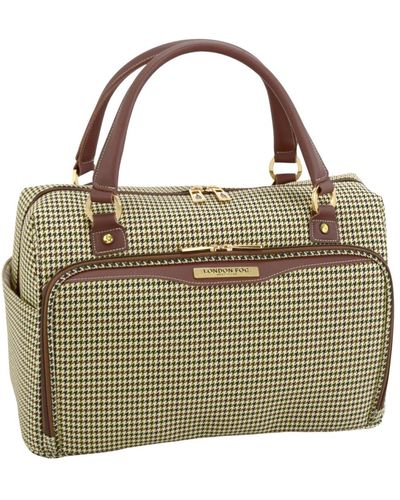 London Fog Oxford Iii Cabin Bag - Metallic