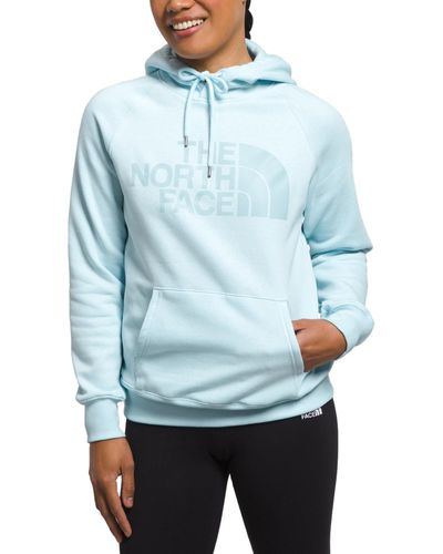 The North Face Half Dome Fleece Pullover Hoodie - Blue