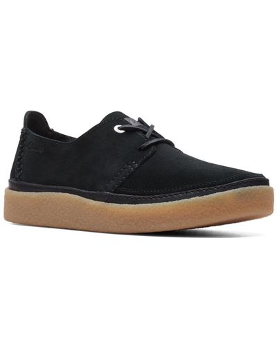 Clarks Collection Oakpark Lace Casual Shoes - Black