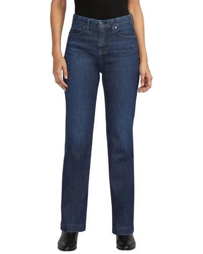 Jag Phoebe High Rise Bootcut Jeans - Blue