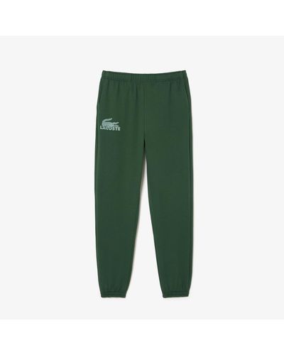 Lacoste Cotton Fleece Lounge jogger Pants - Green