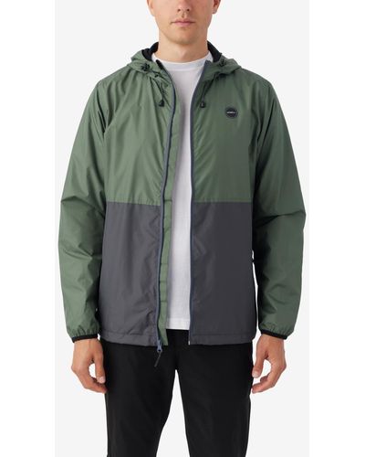 O'neill Sportswear Nomadic Windbreaker Jacket - Green