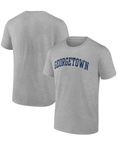 Fanatics Georgetown Hoyas Basic Arch T-shirt - Gray