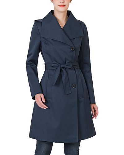 Kimi + Kai Women's Laila Long Hooded Wool Walking Coat