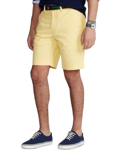 Polo Ralph Lauren Stretch Classic-fit 9" Shorts - Yellow