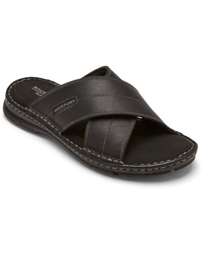 Rockport Darwyn Xband Sandals - Black