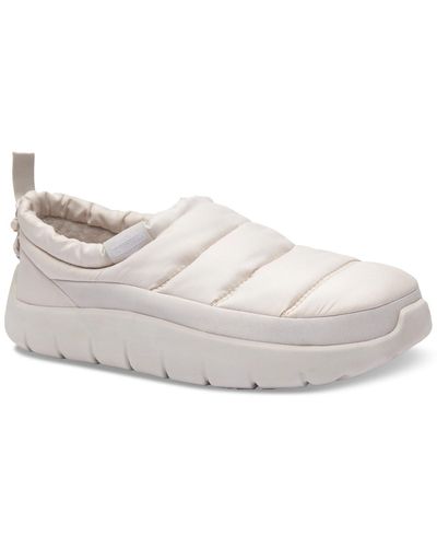 Lacoste Serve Puffer Slippers - White