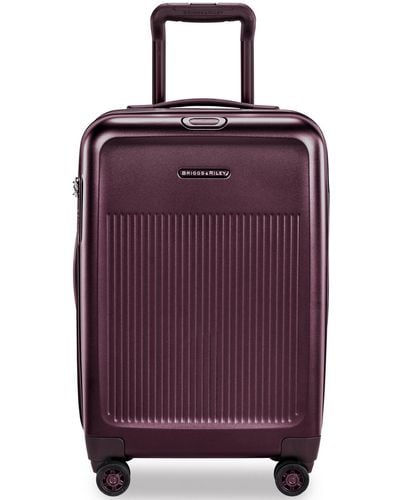 Briggs & Riley Domestic Carry-on Expandable Spinner - Purple
