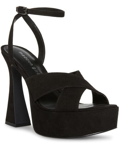 Madden Girl Loolaa Strappy Platform Dress Sandals - Black