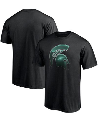 Fanatics Michigan State Spartans Team Midnight Mascot T-shirt - Black