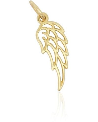 The Lovery Mini Angel Wing Charm - White