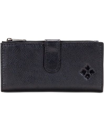 Patricia Nash Nazari Leather Wallet - Black