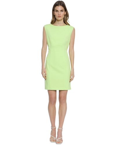 Donna Morgan Cutout-back Mini Dress - Green