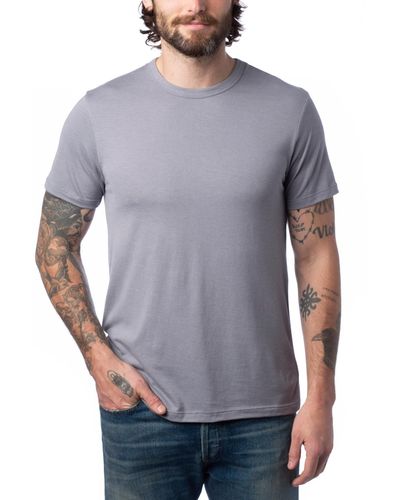 Alternative Apparel Modal Tri-blend Crewneck T-shirt - Multicolor
