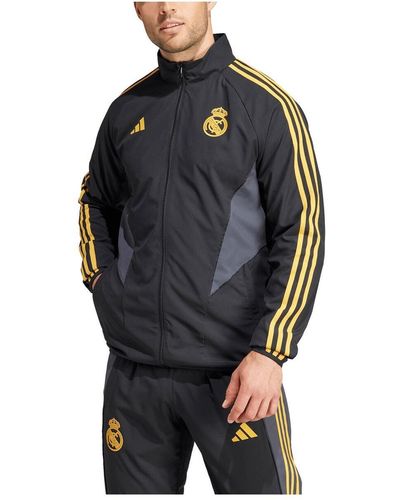 adidas Real Madrid 2023/24 Anthem Full-zip Jacket - Gray