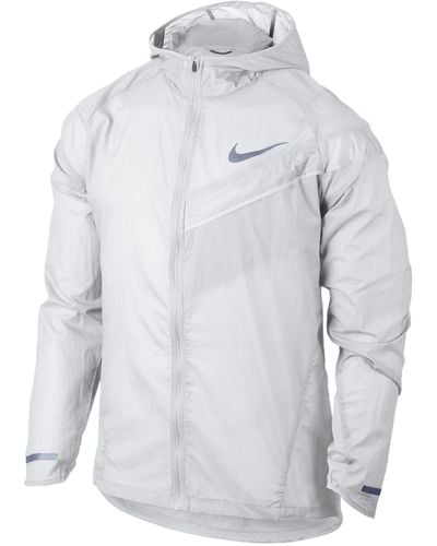 Nike Men's Impossibly Light Running Jacket - White