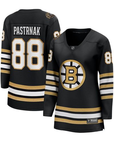 Fanatics David Pastrnak Boston Bruins 100th Anniversary Premier Breakaway Player Jersey - Black