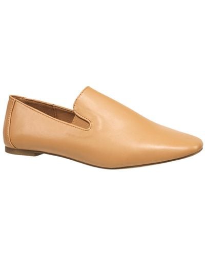 French Connection H Halston Milos Slip On Pointed Loafers - Natural
