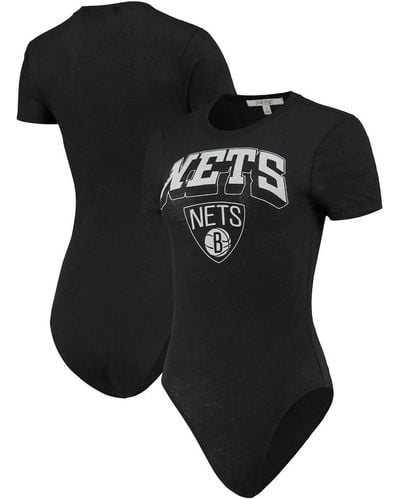 Junk Food Brooklyn Nets Bodysuit - Black