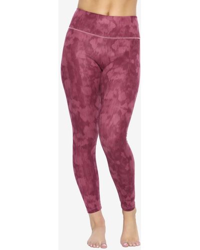 Felina Soft Sueded Mid-rise leggings - Multicolor