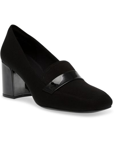 Anne Klein Tarin Dress Loafers - Black