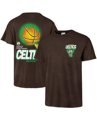 '47 47 Brand Boston Celtics Vintage-like Tubular dagger Tradition Premium T-shirt - Green