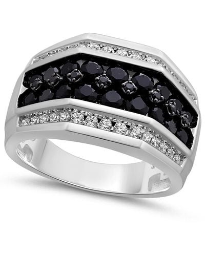 Macy's Black & White Diamond Ring (2 Ct. T.w.