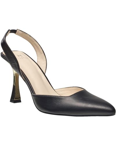 French Connection H Halston Sling Back Gala Pumps - Blue