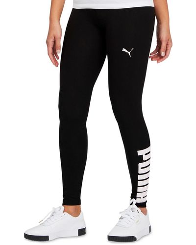 PUMA Athletic Graphic Full-length leggings - Black