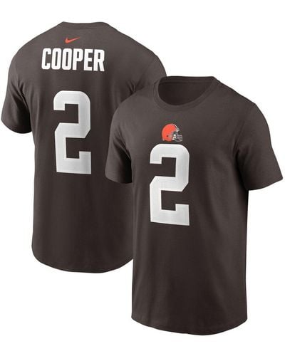Nike Amari Cooper Cleveland S Player Name & Number T-shirt - Brown