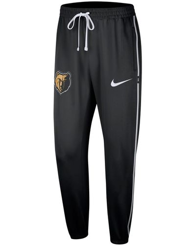 Nike Memphis Grizzlies 2023/24 City Edition Authentic Show Time Performance Pants - Black