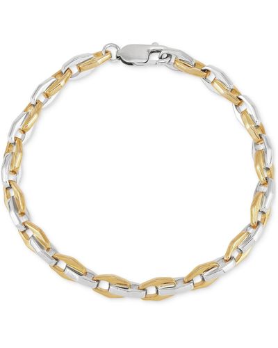Macy's Two-tone Link Bracelet - Metallic