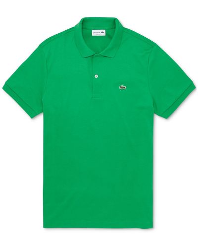 Lacoste Regular Fit Short Sleeve Polo - Green