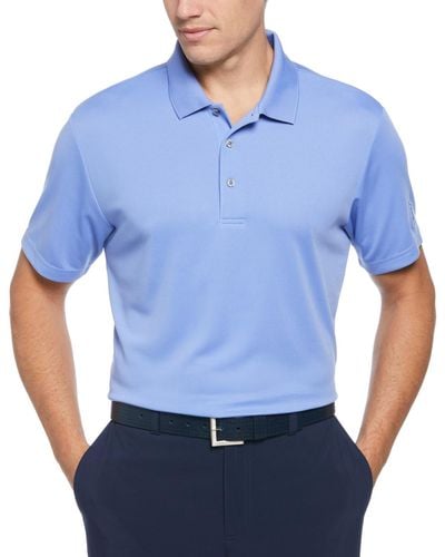 Pga tour men's short sleeve airflux solid shop polo shirt