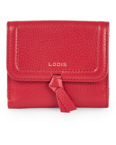 Lodis Elia Bifold Wallet - Red