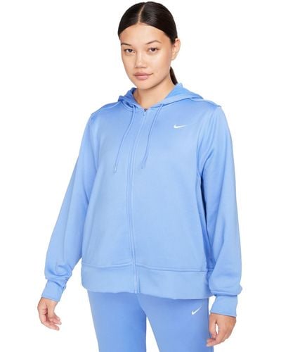 Nike Plus Size Therma-fit One Full-zip Hoodie - Blue