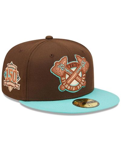 KTZ Tan, Olive Cleveland Browns 60th Anniversary Saguaro 59fifty