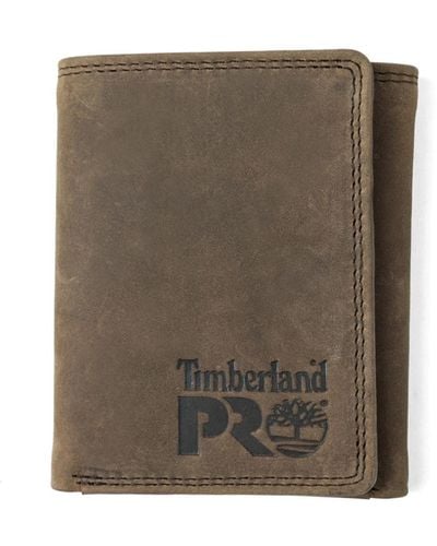 Timberland Pro Pullman Trifold Wallet - Green