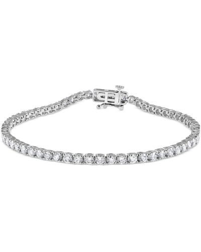 Badgley Mischka Lab Grown Diamond Tennis Bracelet (4 Ct. T.w. - White