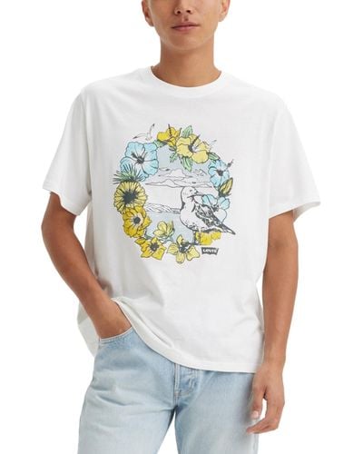 Levi's Relaxed-fit Seagull Graphic T-shirt - White