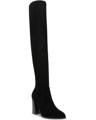 DV by Dolce Vita Gollie Block Heel Over-the-knee Boots - Black