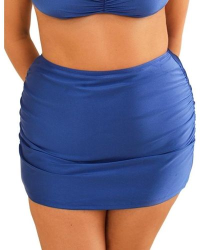 Dippin' Daisy's Plus Size Lucky Swim Skirt - Blue