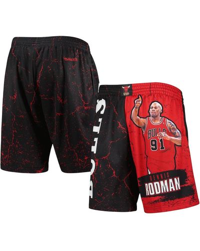 Mitchell&Ness - NBA Player Burst Mesh Tank - Chicago Bulls Dennis Rodman