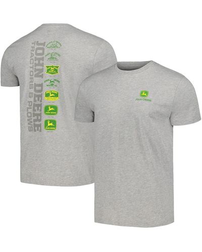 Top Of The World And John Deere Classic Trademark History T-shirt - Gray