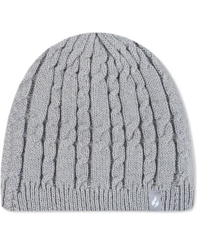 Heat Holders Alesund Cable-knit Hat - Gray