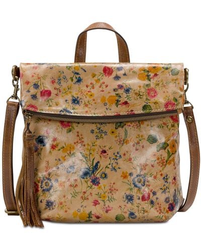 Patricia Nash Burnished Tooled Luzille Convertible Backpack - Multicolor
