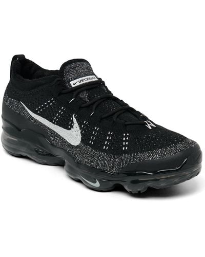 Nike Air Vapormax 2023 Fly Knit Running Sneakers From Finish Line - Black