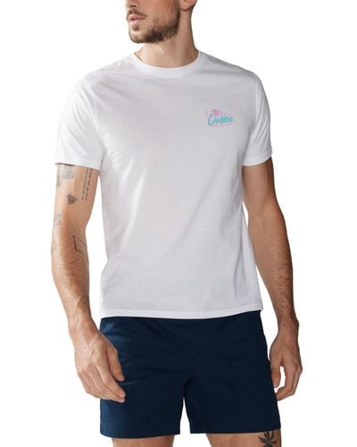 Chubbies The Club Soto Relaxed-fit Logo Graphic T-shirt - White