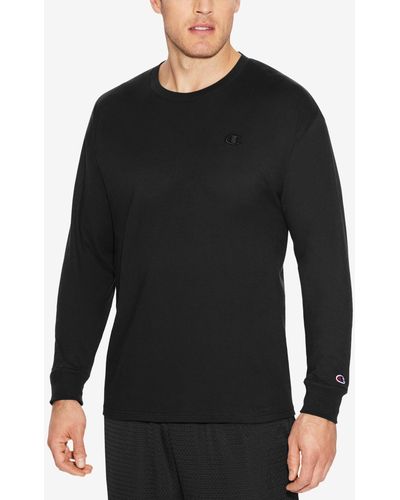 Champion Long-sleeve Jersey T-shirt - Black